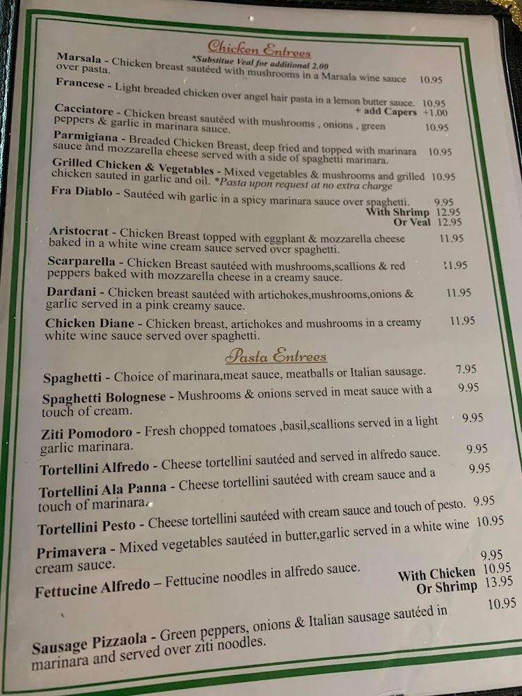 Italian Village Menu image 4